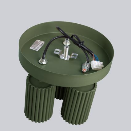 Foco KARBON 3xGU10/10W/230V verde