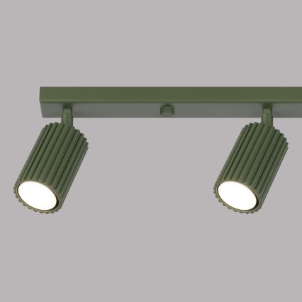 Foco KARBON 4xGU10/10W/230V verde