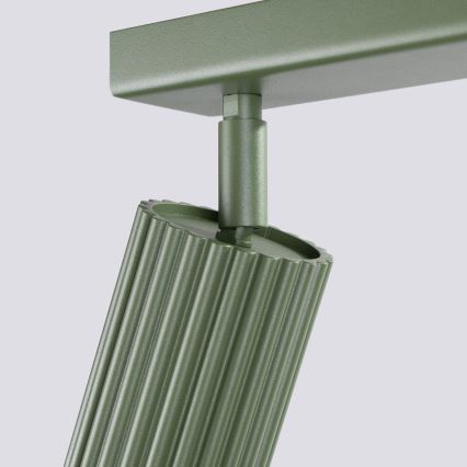 Foco KARBON 4xGU10/10W/230V verde