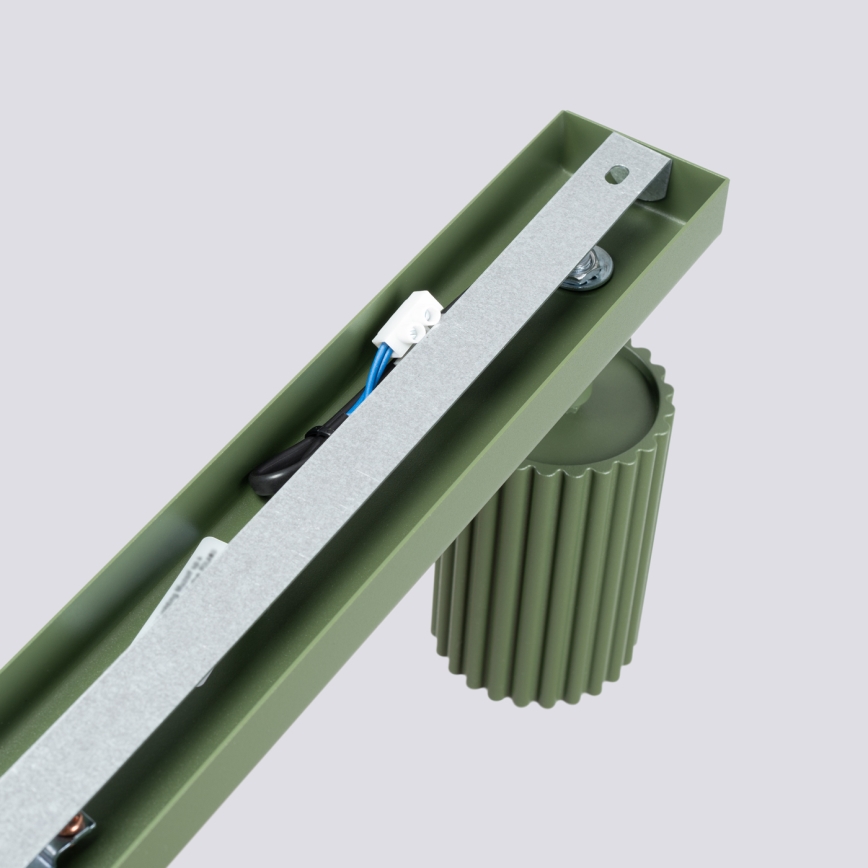 Foco KARBON 6xGU10/10W/230V verde