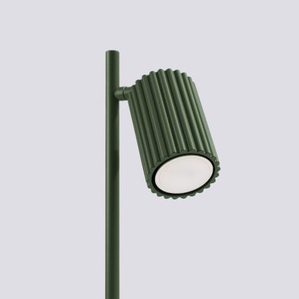 Lámpara de mesa KARBON 1xGU10/10W/230V verde