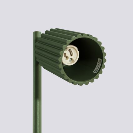Lámpara de mesa KARBON 1xGU10/10W/230V verde