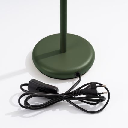 Lámpara de mesa KARBON 1xGU10/10W/230V verde