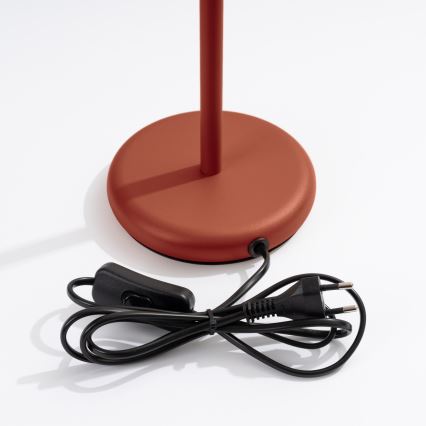 Lámpara de mesa KARBON 1xGU10/10W/230V rojo