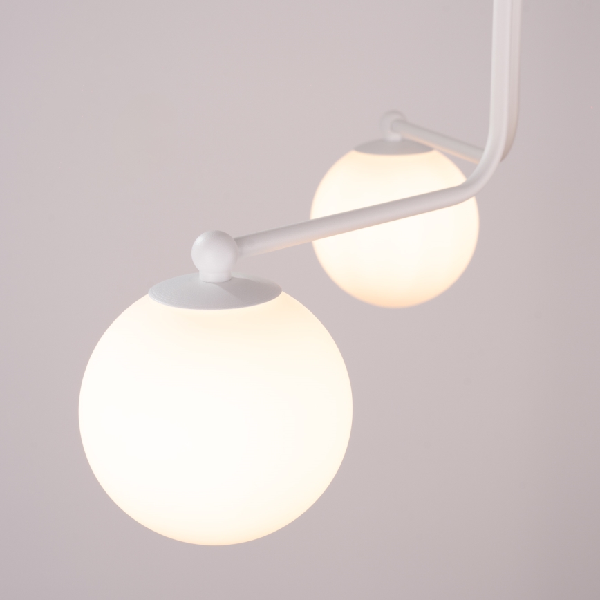 Lámpara colgante ASTRAL 3xG9/8W/230V blanco