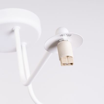 Lámpara colgante ASTRAL 3xG9/8W/230V blanco