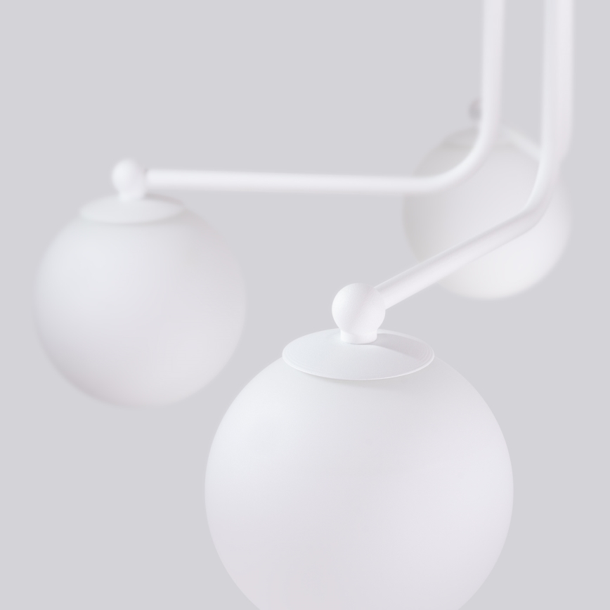Lámpara colgante ASTRAL 5xG9/8W/230V blanco