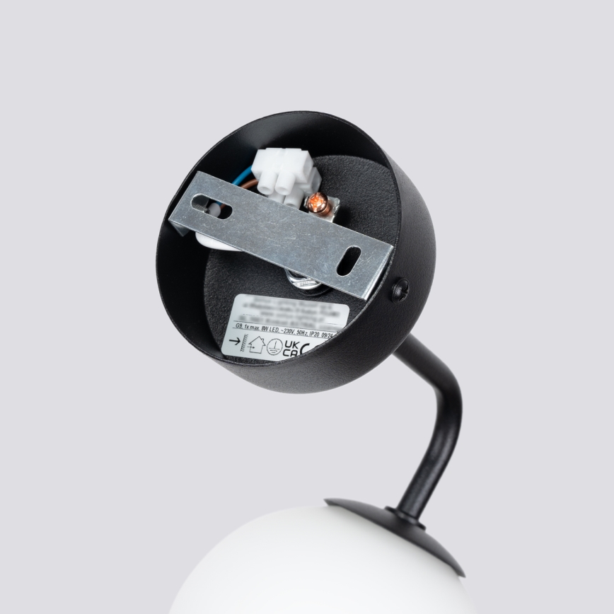 Aplique ASTRAL 1xG9/8W/230V negro