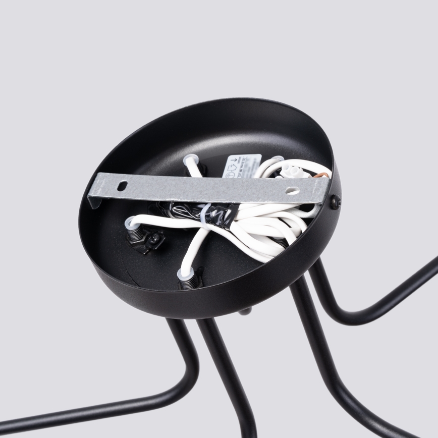 Lámpara colgante ASTRAL 5xG9/8W/230V negro