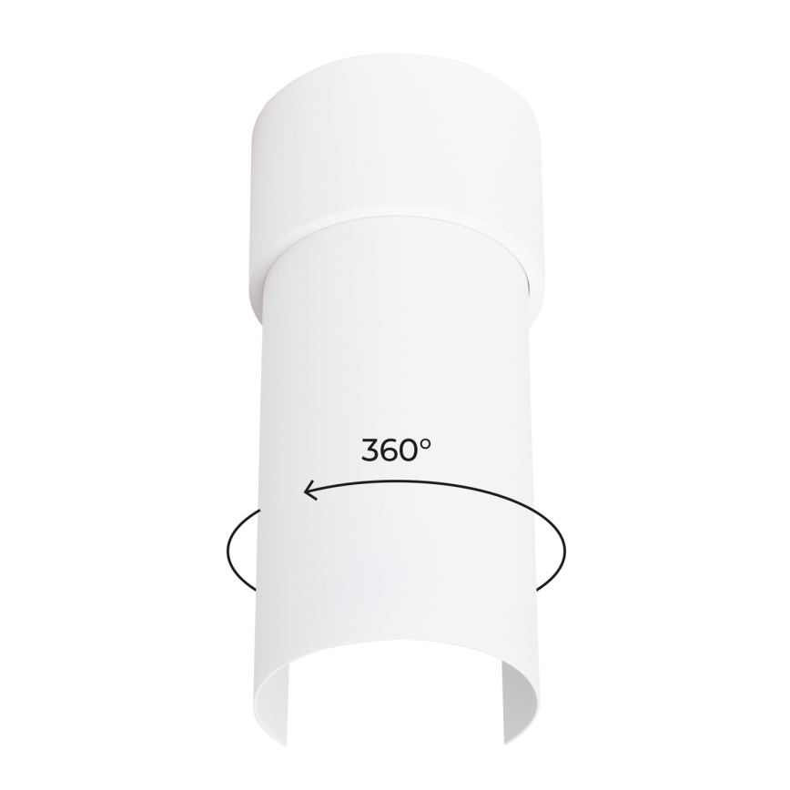 Plafón FLASH 1xE27/15W/230V blanco