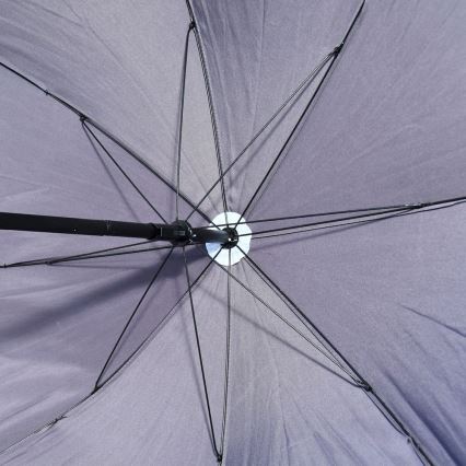 Sombrilla abatible plegable d. 1,8 m gris