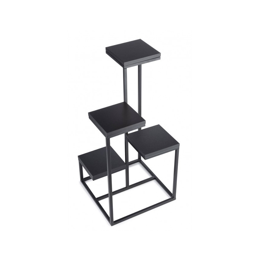 Soporte de flores KASKADA 79x40 negro