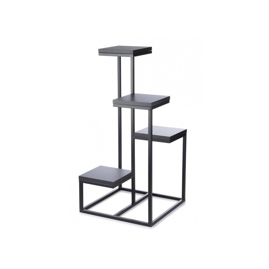 Soporte de flores KASKADA 79x40 negro