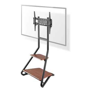 Soporte de suelo para TV 37-75" negro/marrón