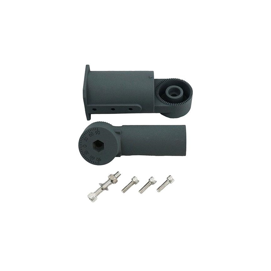 Soporte para farola con diá. 50 mm antracita IP44