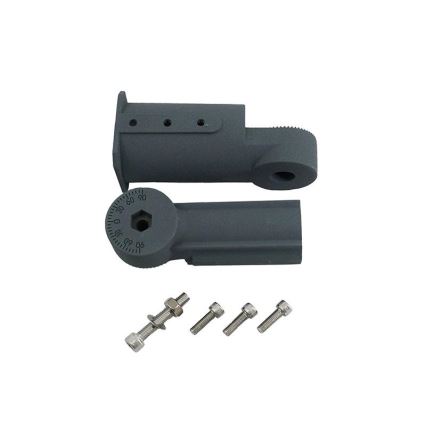 Soporte para farola con diá. 60 mm antracita IP44