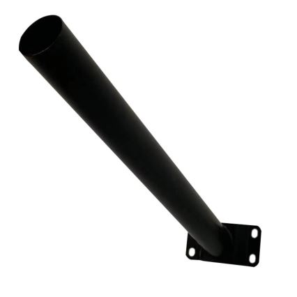 Soporte para farola con juego de montaje STREET negro