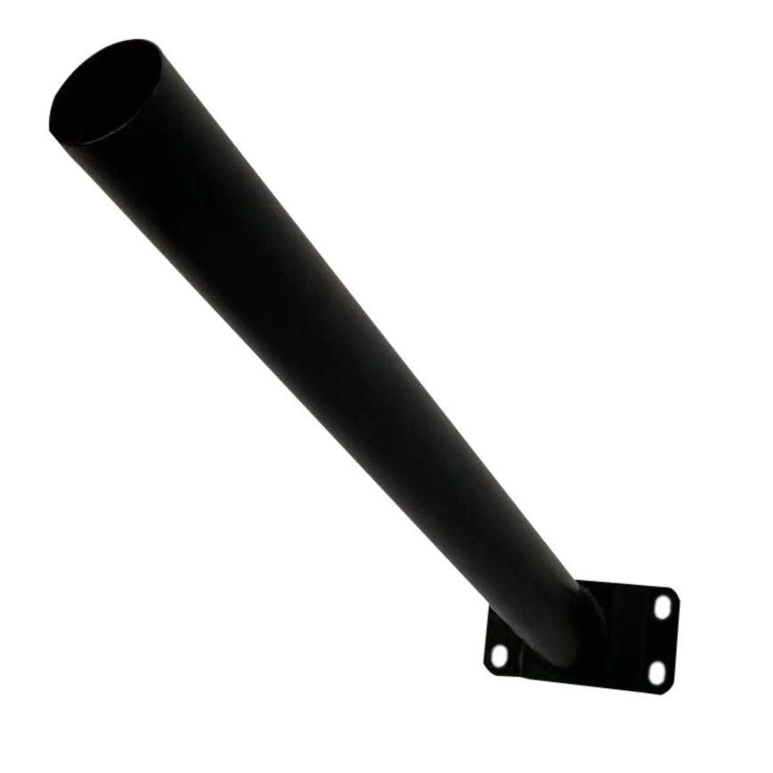 Soporte para farola con juego de montaje STREET negro