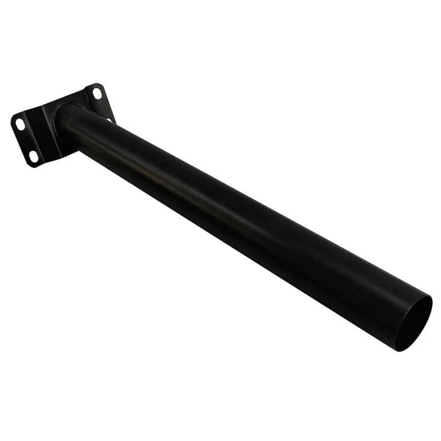 Soporte para farola con juego de montaje STREET negro