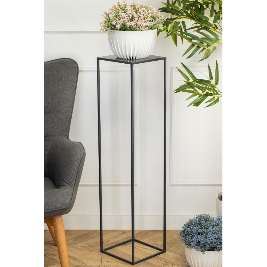 Soporte para flores 100x24 cm antracita