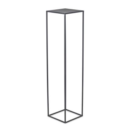 Soporte para flores 100x24 cm antracita