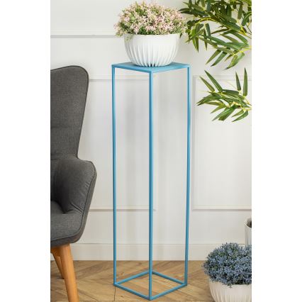 Soporte para flores 100x24 cm azul