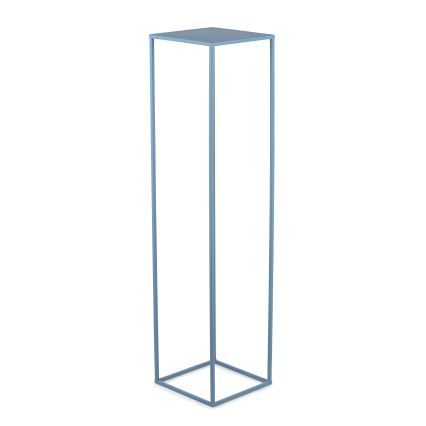 Soporte para flores 100x24 cm azul