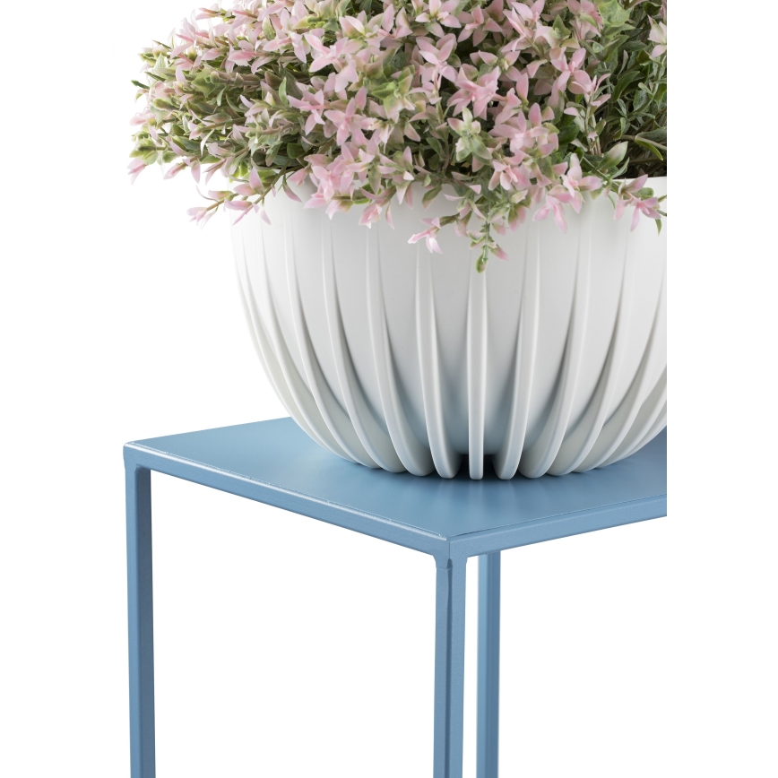 Soporte para flores 100x24 cm azul