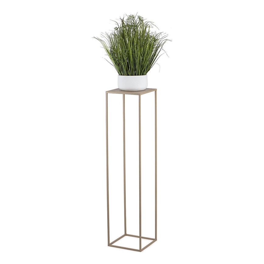 Soporte para flores 100x24 cm beige