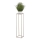 Soporte para flores 100x24 cm beige