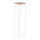 Soporte para flores 100x24 cm blanco