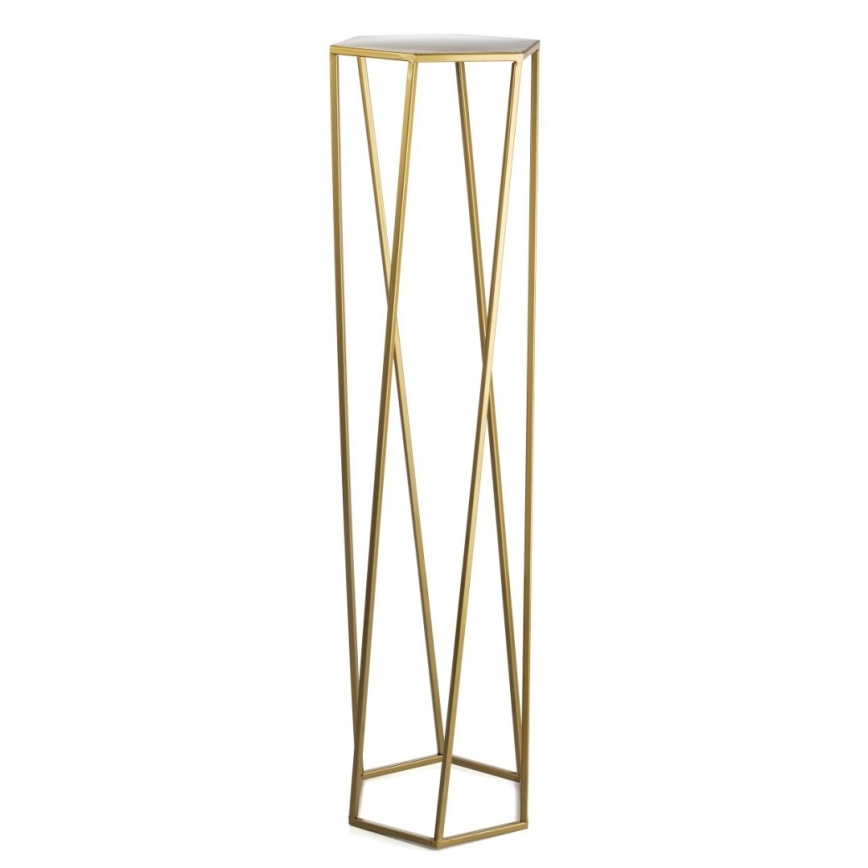 Soporte para flores 100x24 cm dorado