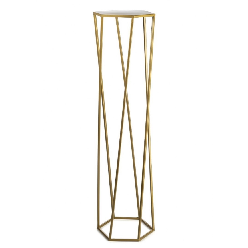 Soporte para flores 100x24 cm dorado