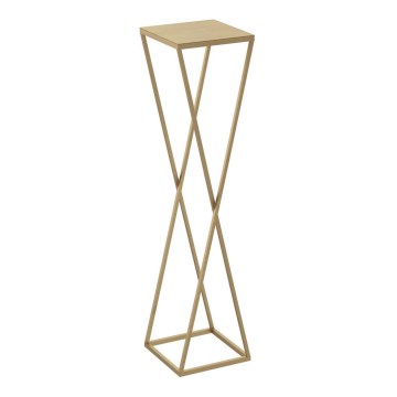 Soporte para flores 100x24 cm dorado