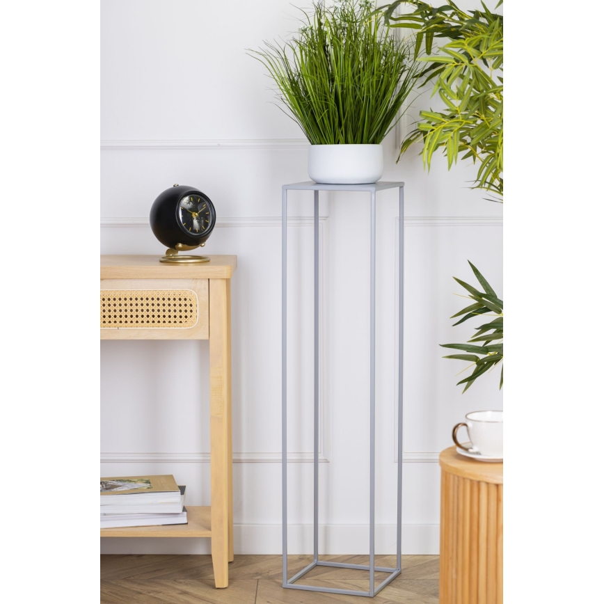Soporte para flores 100x24 cm gris