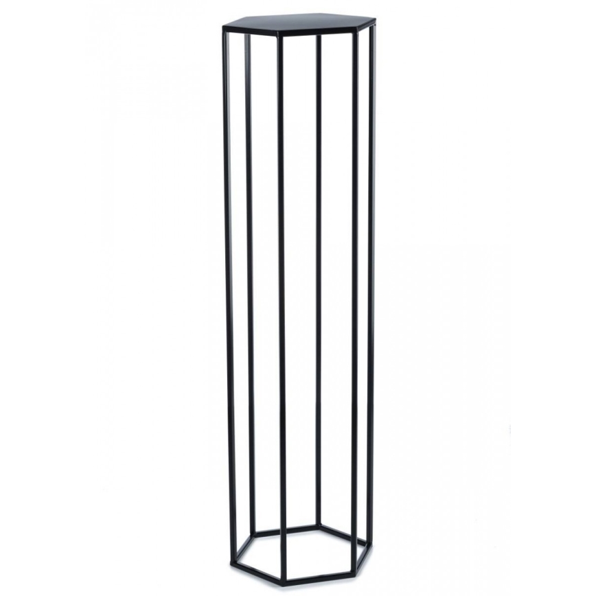 Soporte para flores 100x24 cm negro