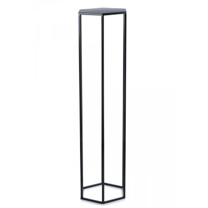 Soporte para flores 100x24 cm negro