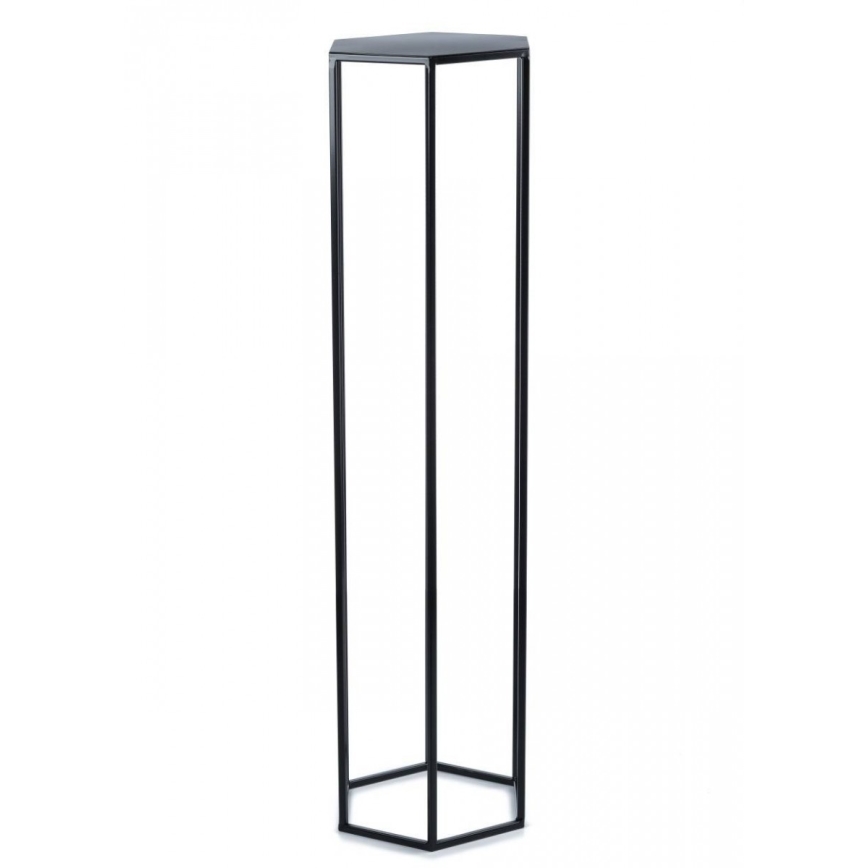 Soporte para flores 100x24 cm negro