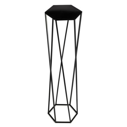 Soporte para flores 100x24 cm negro