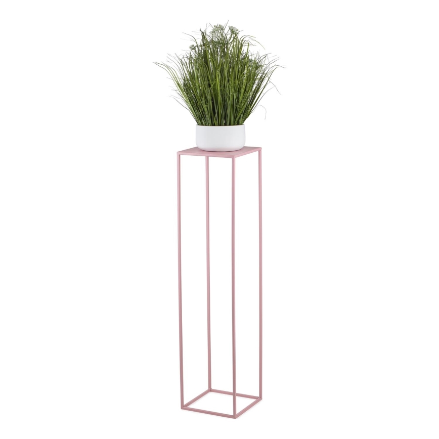 Soporte para flores 100x24 cm rosa