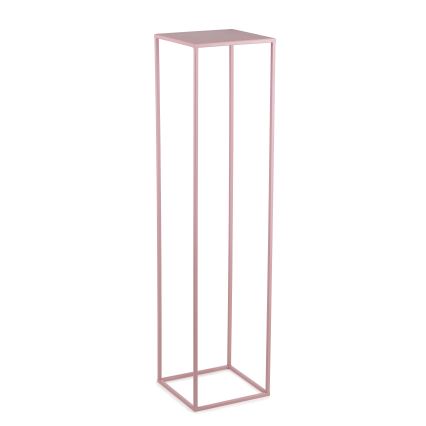 Soporte para flores 100x24 cm rosa