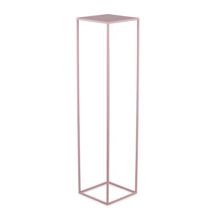 Soporte para flores 100x24 cm rosa