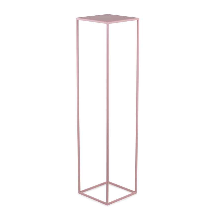 Soporte para flores 100x24 cm rosa