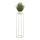 Soporte para flores 100x24 cm verde claro