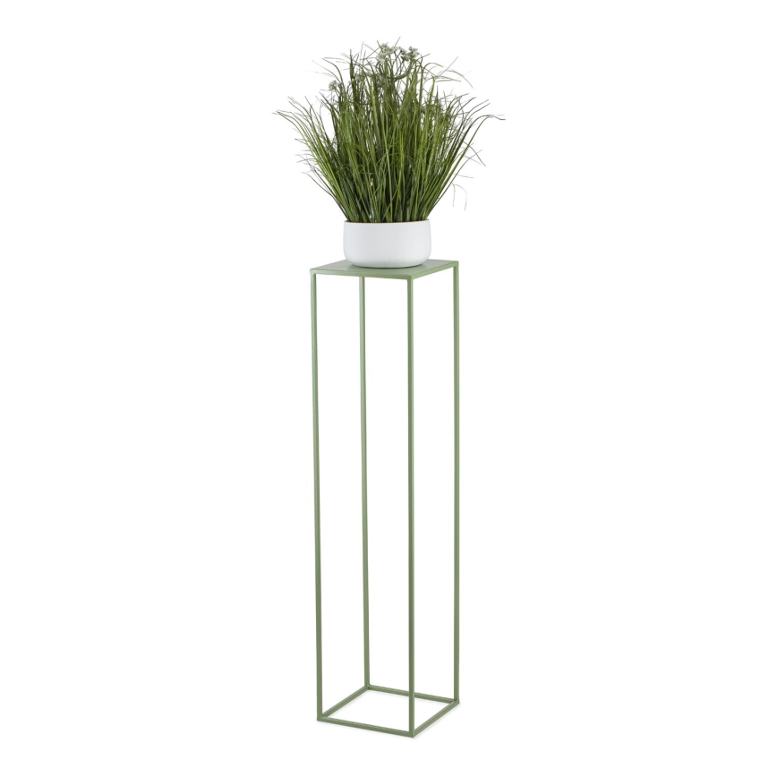 Soporte para flores 100x24 cm verde oscuro