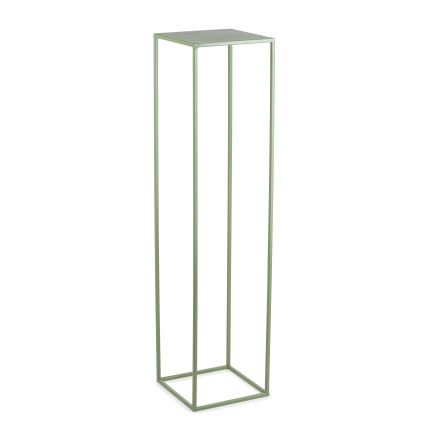 Soporte para flores 100x24 cm verde oscuro