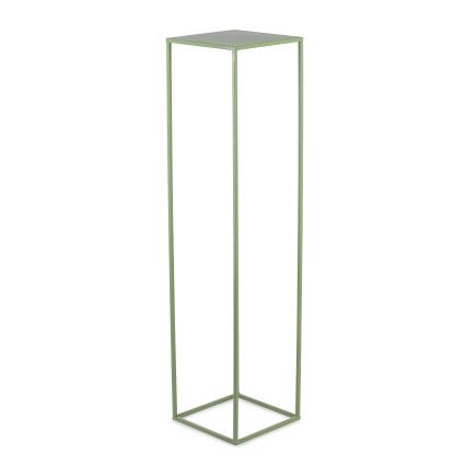 Soporte para flores 100x24 cm verde oscuro