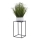 Soporte para flores 40x24 cm antracita