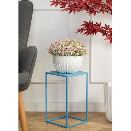 Soporte para flores 40x24 cm azul