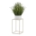 Soporte para flores 40x24 cm color crema